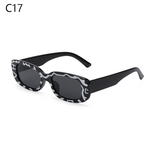 Röd Brand Design Mode Solglasögon Fyrkantiga Night Driver Goggles Polariserade Solglasögon Glasögon För Kvinnor Cykling Utomhus Solglasögon C17