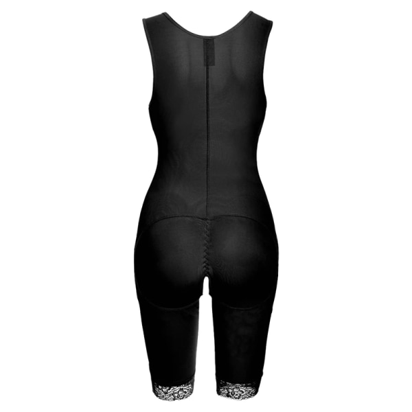 Body Shaper för kvinnor efter fettsugning gördel Clip Dragkedja Bodysuit Väst Midja Shaper Reductoras Shapewear Bodysuit Control Beige XL