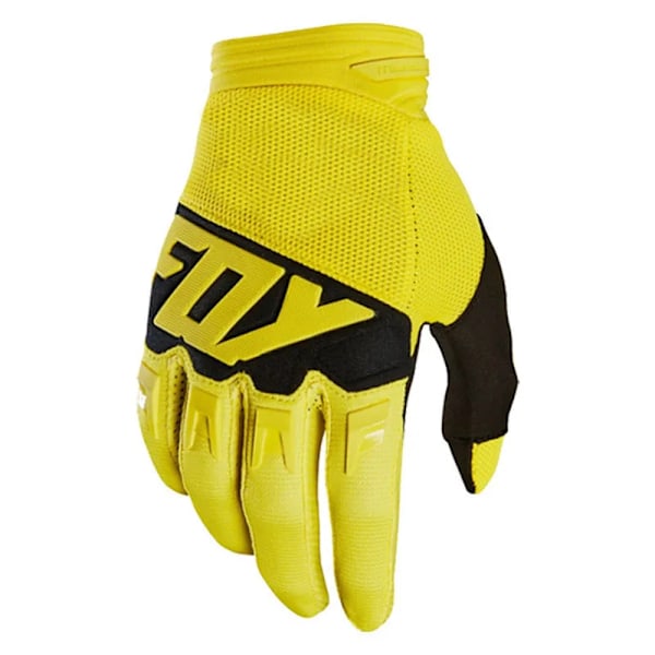 Smartfox Top Race Cykelhandskar Fox Mountain Cykel Landsvägscykel Motorcykelhandskar Bmx Atv Mtb Endurohandskar För Motocross Unisex ALL---Yellow L