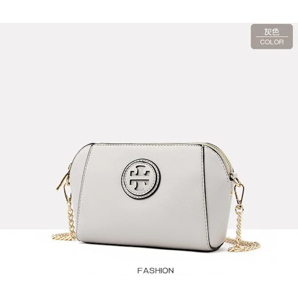 Dam Designer Messenger Bag Ny Casual Pu Dam Kedja Shell Bag Mode Axelväska Cross Shell Bag Color 05