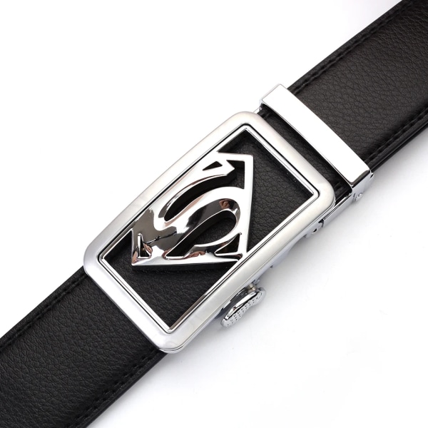 Läderbälte för män Herrspänne Jeansbälten för män Cinturones Para Hombre Ceinture Homme Designer Pasek Luxury Brand Cintura Belts C Black 115CM