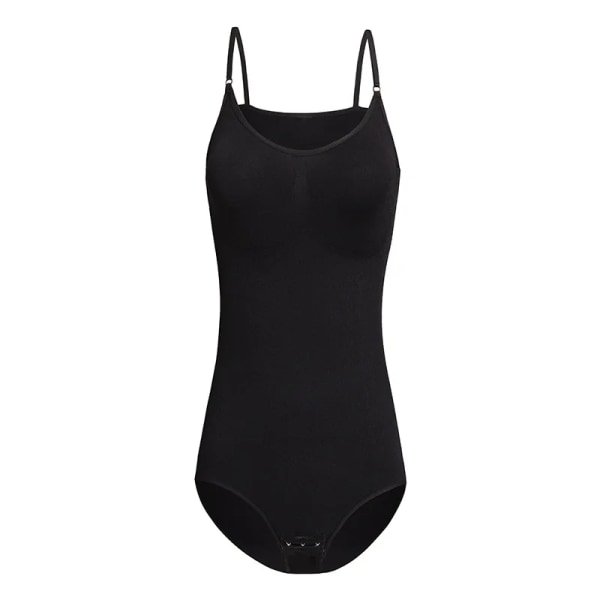 Sömlös bodysuit Shapewear För kvinnor Magkontroll Bantning Skida Butt Lifter Push Up Lår Smalare Magformare Korsett Beige L