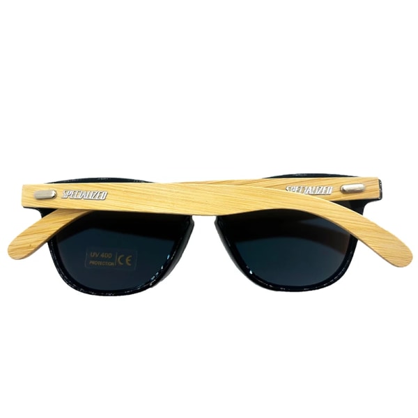 Märke Vintage solglasögon i trä män polariserad UV400 platt lins bågfri fyrkantig båge dam solglasögon Oculos Gafas S 01 red