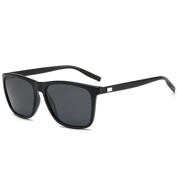 2022 Polarized UV400 Solglasögon Män Bländande Färg Driver Klassisk Retro Brand Designer Ljus Flexibelt Solglas Oculos De Sol C2 Polarized