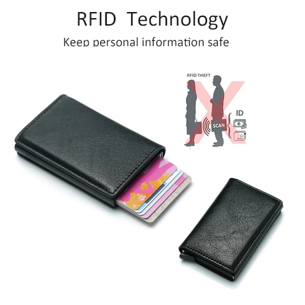 2022 Gratis namn Anpassad korthållare Herr Plånböcker Kolfiber Rfid Svart Läder Smal Mini Plånbok Liten Pengaväska Man Plånböcker Red