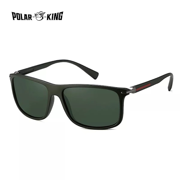 Polarking Design Ny design polariserade solglasögon Män Modetrend Tillbehör Mansglasögon Solglasögon Oculos Gafas PL457 C4 Green
