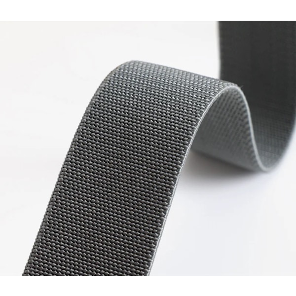 Nytt stretchtyg för män och kvinnor, stickat bälte i andningsbart canvasbälte Modebälten för kvinnor Lyxigt designermärke Black 85cm