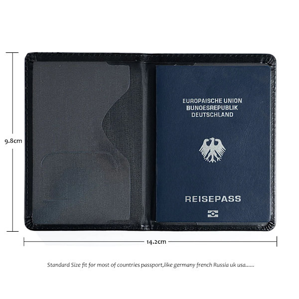 Förenta nationernas cover för män och kvinnor Specialbyråskydd för pass Laissez-passer Passinnehavare Black