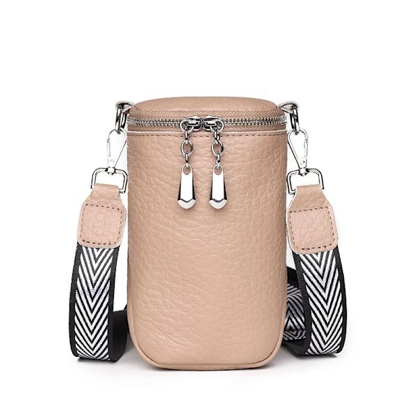Äkta läder Kvinnor Axelväskor Lyxmärken Mini Kvinnlig Mobiltelefonväska Hög kvalitet Kvinnor Handväskor Kvinnlig Messenger Bag Yellow