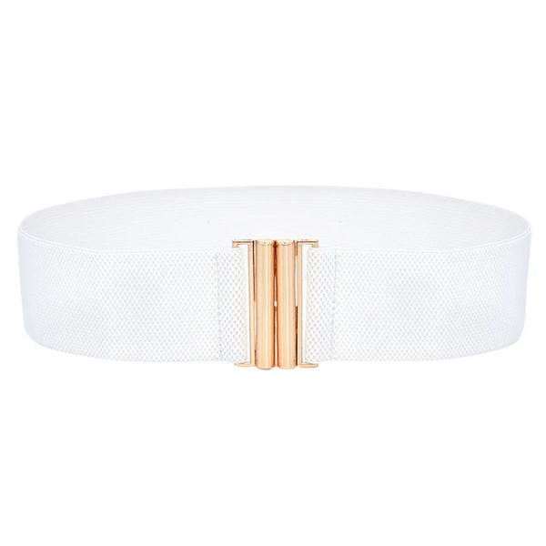 Brett resårbälte Enfärgad Korsettbälte Metallspänne Dammode Cummerbands Stretch Cinch Midjeband Klänning Midjebälte #YY Dark Khaki