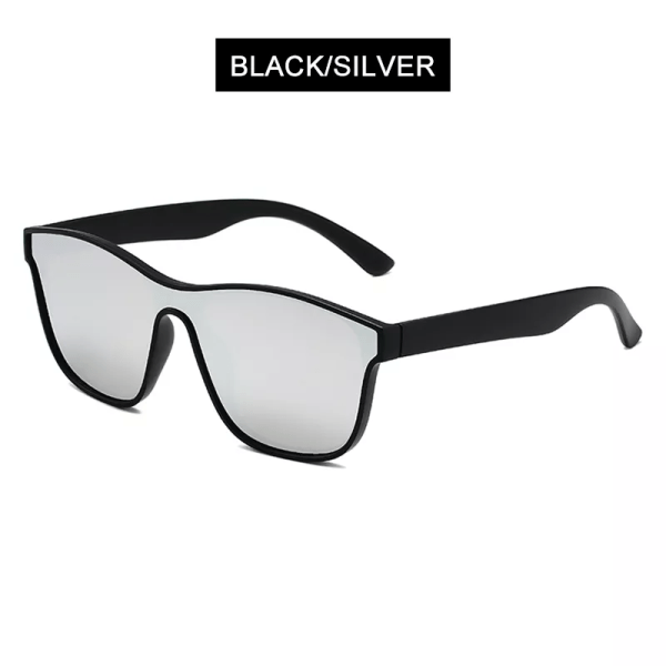 HOOBAN 2023 New Square Polarized Solglasögon Män Kvinnor Mode Fyrkantiga Man Solglasögon Märkesdesign Endelad linsskydd UV400 Black Silver Polarized