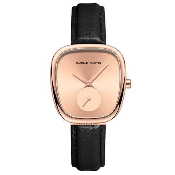 2023 New Arrival Tonneau Design Mode Casual Armbandsur Armband Enkel Elegant Dam Quartz Klockor För Kvinnor 1251P-CCH
