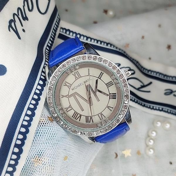 relogio feminino Lyxmärke Kristallläder Kvarts Watch Watch Dam Armbandsur Klocka reloj mujer Pink
