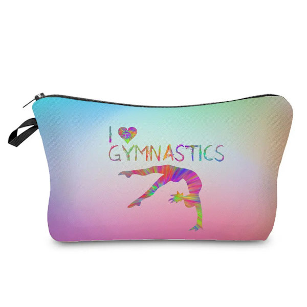 Sminkväska Mode Skollärare Gåva Rytmisk print Kosmetisk väska Originaldesign Kvinnlig Resetoalettartiklar Organizer hz6616 Cosmetic Bag
