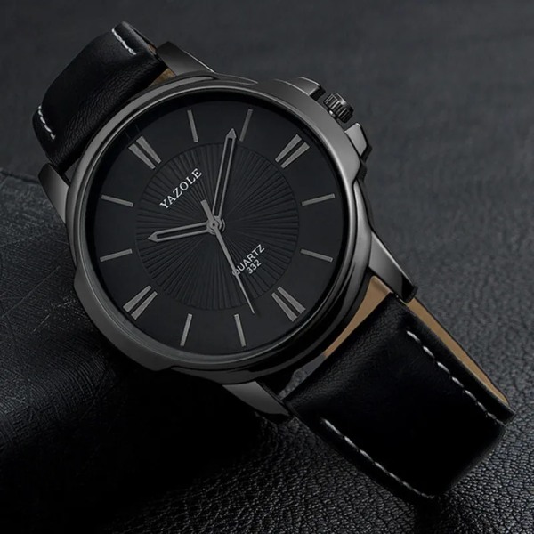 Relogio Masculino YAZOLE Watch Herr Toppmärke Lyx Herrklockor För Herr Business Quartz Armbandsur Watch Hombre black 4