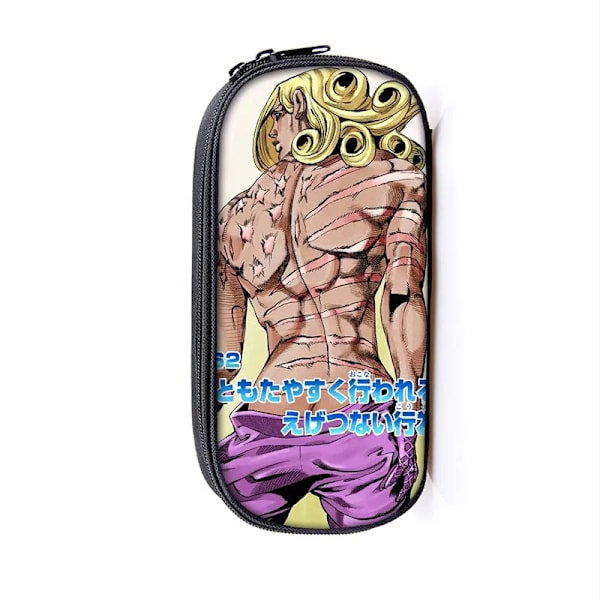 Anime Jojo Bizarre Adventure / Killer Queen Kosmetikfodral Pennhållare Pojkar Flickor Stationär väska Skolmaterial Case dqbbjojo16