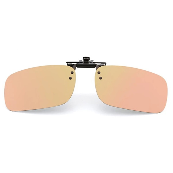 Män Kvinnor Bilförarglasögon Anti-UVA UVB polariserade solglasögon Körning Night Vision Lens Clip On Solglasögon Interiörtillbehör A7