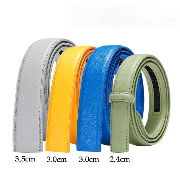 Nytt bälte för män och kvinnor 2,4 cm 3,0 cm 3,5 cm Automatiskt bälte med spänne Designerbälten Herr Högkvalitativt lyxigt bälte Designers Dam 2.4cm(.764) 110cm(.764)