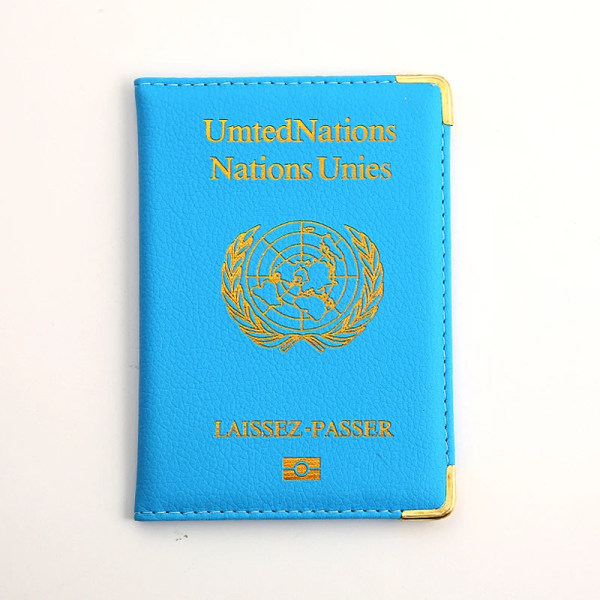 Förenta nationernas cover för män och kvinnor Specialbyråskydd för pass Laissez-passer Passinnehavare Laissez