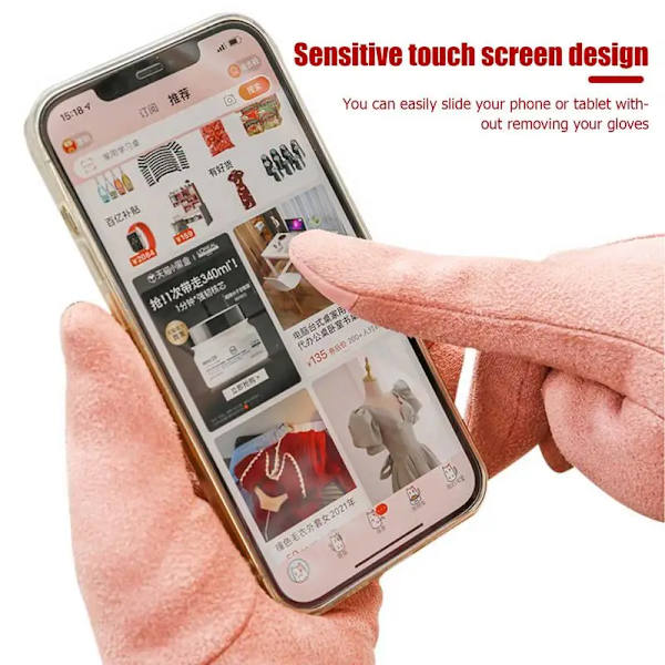 Moto USB Uppladdningsbara Uppvärmda Handskar Med Finger Touch Screen Design För Kvinnor Flickor Vinter Motorcykel Racing Ridhandskar Switch version