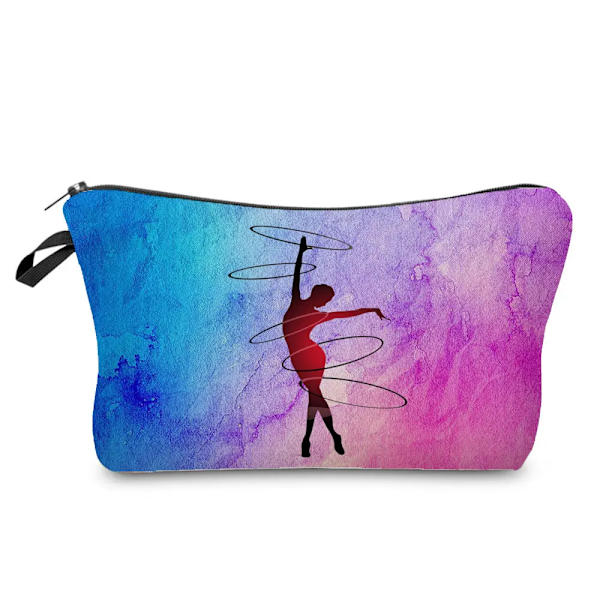 Sminkväska Mode Skollärare Gåva Rytmisk print Kosmetisk väska Originaldesign Kvinnlig Resetoalettartiklar Organizer hz6619 Cosmetic Bag