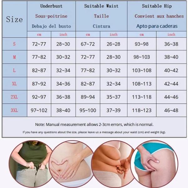 Kroppsformare för kvinnor Colombianska reduktiva gördlar Underbyst Korsett Bodysuit Waist trainer Butt Lifter Shapewear Magkontroll Fajas Black XL