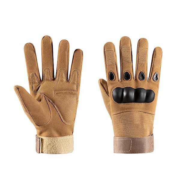 Vinter Helfingerhandskar Herr militära taktiska handskar Motorcyklist Paintball Skytte Airsoft Combat Jakt Cykelhandskar Black L