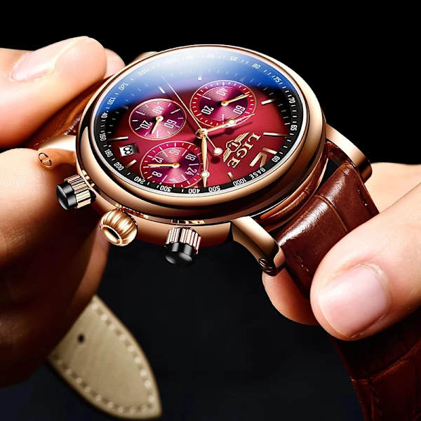 LIGE Watch Kvinnor Casual Damklockor Toppmärke Lyx Watch Läder Vattentät Quartz Armbandsur Damklockor Reloj+box Blue