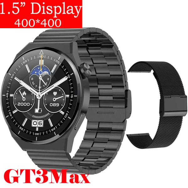 för Huawei Watch GT3 Smart Watch Herr Android Bluetooth Call IP68 Vattentät Blodtryck Fitness Tracker Smartwatch Dam Bl St zu-Bl Me smartwatch