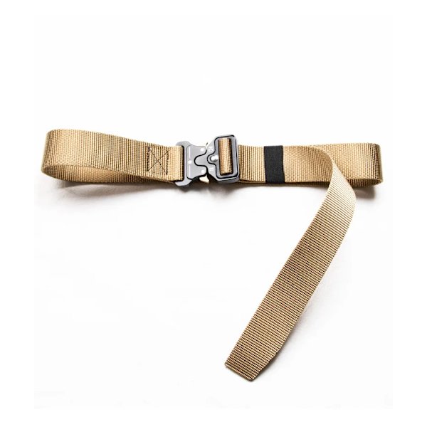 Bälte Män Utomhus Jakt Metall Taktiskt bälte Multifunktionslegering Spänne Högkvalitativ Marine Corps Canvas Bälte för kvinnor 3.8cm Khaki Black 100cm
