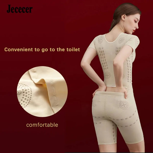 Kvinnor Helkroppsformare Bantning Shapewear Waist trainer Magkontroll Postpartum Platt mage Bodysuit Butt Lifter Underkläder Black M