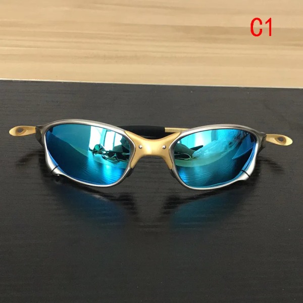 Hot Sell Men Polarized Cykelglasögon Aolly Frame Sport Ridning Glasögon Oculos ciclismo gafas CP005-4 black