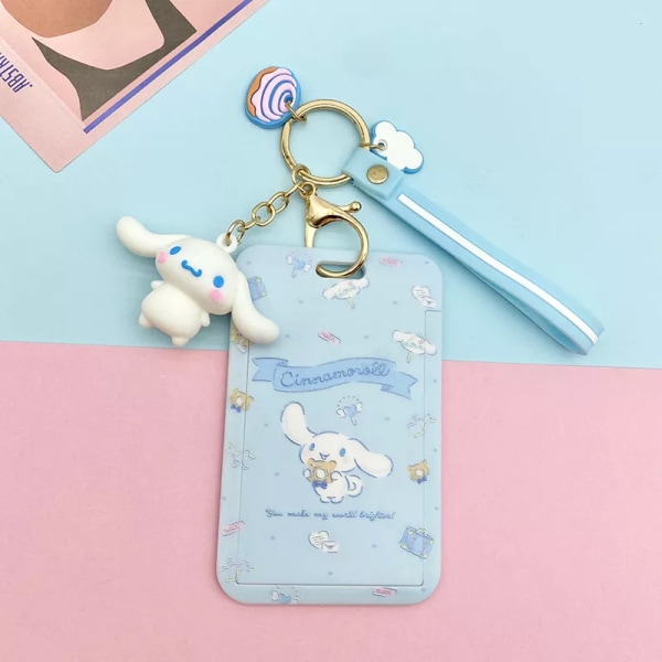 1 set SÖT Anime Kortfodral Kort Nyckel Lanyard Cosplay Badge ID-kort Hållare Halsband Nyckelringar MLD-C