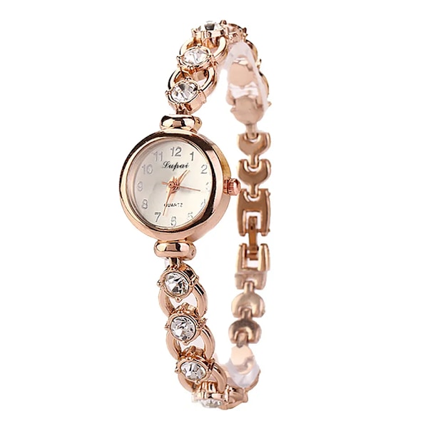 Damklockor 2022 Lyxmärken Rostfritt stål Kristallarmband Watch Mode Damklänning Reloj Mujer Montre Femme Silver