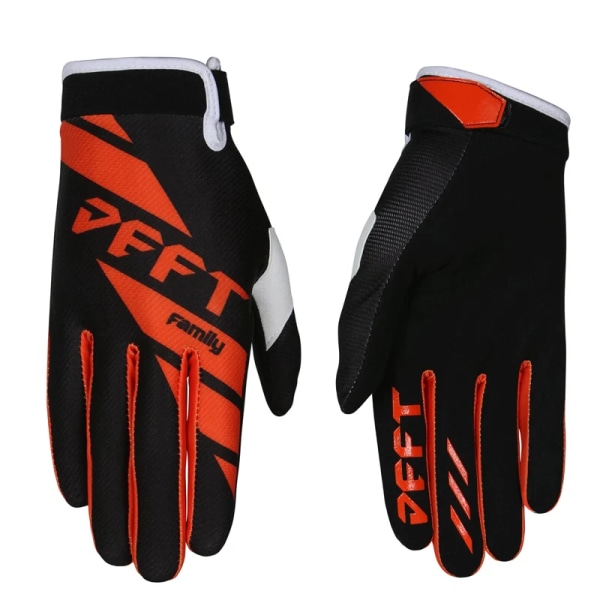 2019 ATV DH MX GP BMX AIR light MTB motorcykel motocross off road racing pro downhill cykelhandskar orange2 L