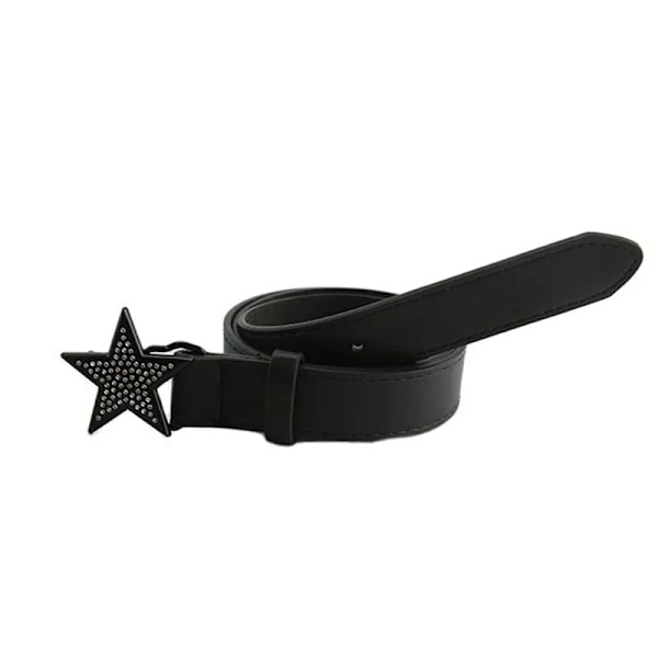 Star Rhinestone Bälte För Kvinnor Mode Y2k 2000-talet Midjerem Kvinnlig Flicka Jeans Klänning Byxa Dekorativt midjeband Tillbehör styles 1 black 103cm