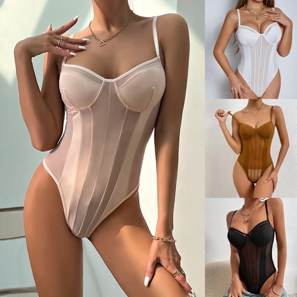 Anpassad logotyp Höftlyftande midja Bodysuit Korsett Conjoined Body Shapewear Trosa För Kvinnor Kvinnor Nyårsafton Outfit White L