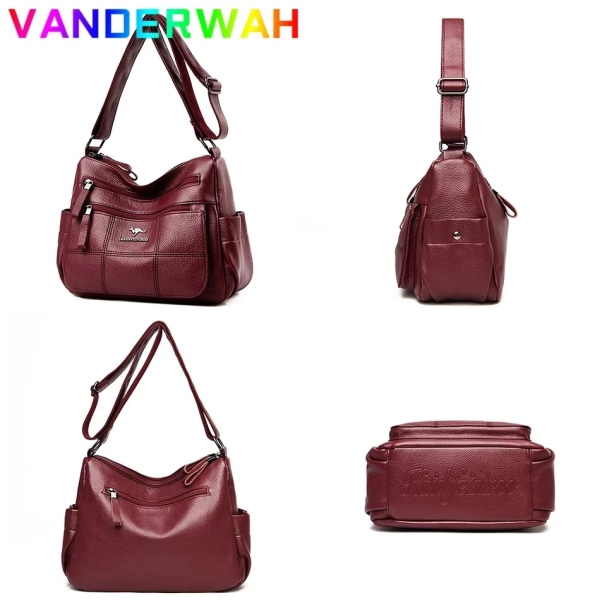 Äkta märkesläder Sac Lyxiga handväskor Damväskor Designer Damvattentät väska Axelväskor Crossbody Messenger-väskor Nyhet Blue