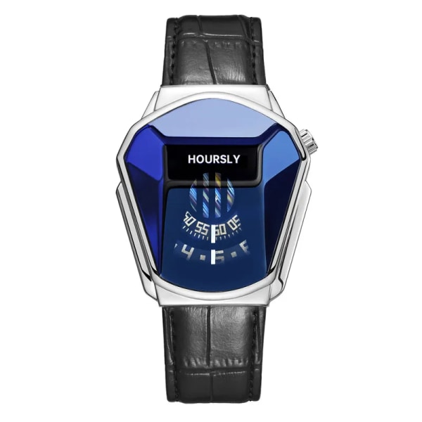 Lyxig timmesvarumärke Trend Cool watch Rostfritt stål Teknik Mode watch för män 2021 Relogio Masculino leather SE
