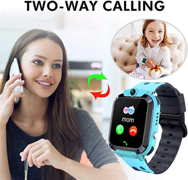 Børne Smartwatch LBS Tracker 1.44 \" Blue