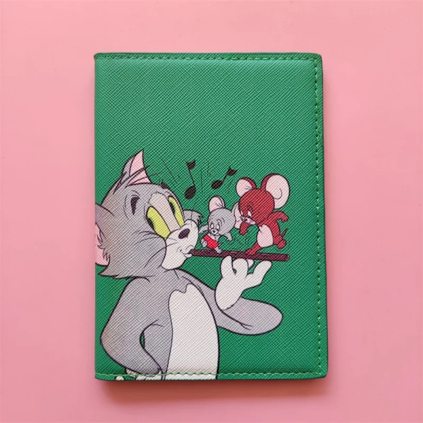 Tecknad Kalle Anka Cover för pojkar Case för barn Söt korthållare Cover Nya presenter passport cover(.1153)