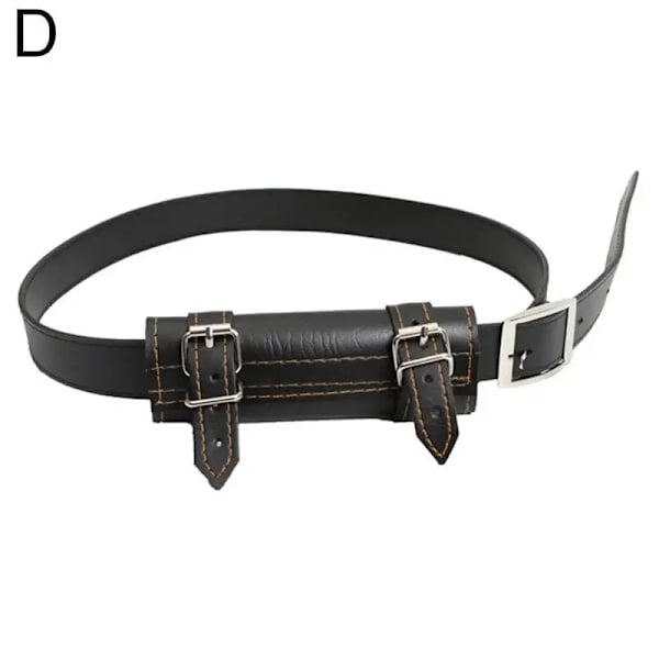 PU-läderbälte för Katana Bälte Demon Slayer Bälte Rapier Ring Rem Bälte Hölster Svärd Bälte Midje Slida Skida Hållare 110CM black 110cm