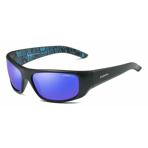 DUBERY Polariserade solglasögon för män Körskydd för män Retro Gafas De Sol Hombres glasögon C5 MULTI