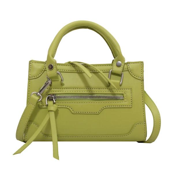 Designerväska Lyx Ny stil Handväska För Kvinna Läder Damväska Trendig Enfärgad Crossbody axelväskor Hög kvalitet Green shoulder bag (20cmMax Length30cm)
