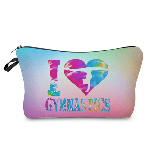 Sminkväska Mode Skollärare Gåva Rytmisk print Kosmetisk väska Originaldesign Kvinnlig Resetoalettartiklar Organizer hz6629 Cosmetic Bag