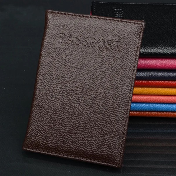 2021 Nytt högkvalitativt cover på case för kvinnors män Adventure porta passaporte passport passport Coffee