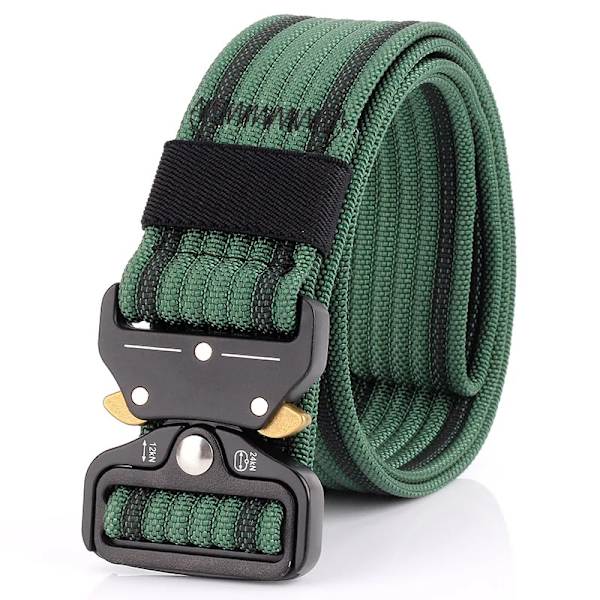 FRALU Nytt nylon män Army taktiskt bälte Molle Militär SWAT stridsbälten Knock Off Emergency Survival Midja Taktisk utrustning Red 125cm
