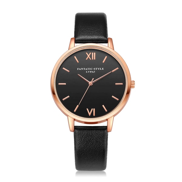 2022 Simple Watch Set Quartz Watch Trend Pu Armband Watch med armband Set Señoras Reloj De Moda Type 8