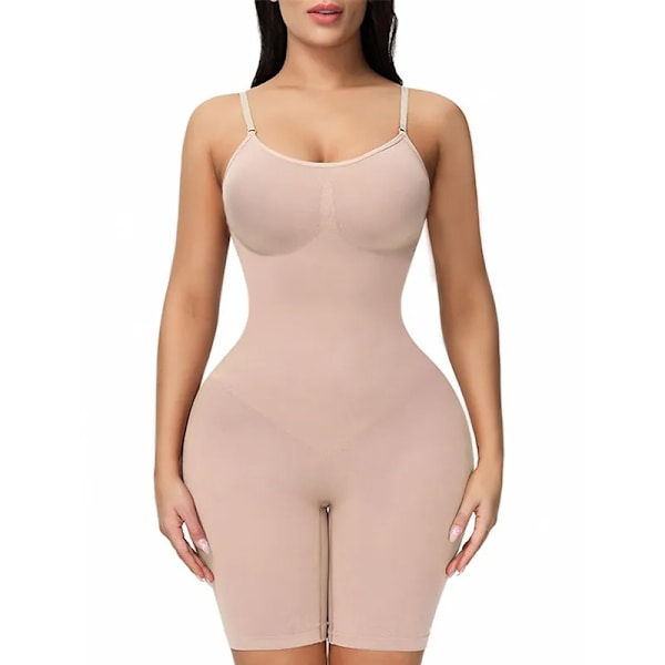 Sömlös Shapewear Body för kvinnor Magkontroll Body Shaper Rumplyft Fajas Colombianas Slim Catsuit Body Shaper Underwea Skin S