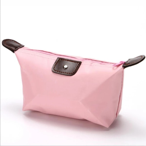 Tjejresor Toalettartiklar Smink Kosmetisk påse väska Clutch Handväska Portmonnäer Case Kosmetisk väska för kosmetika Sminkväska Organizer Lavender
